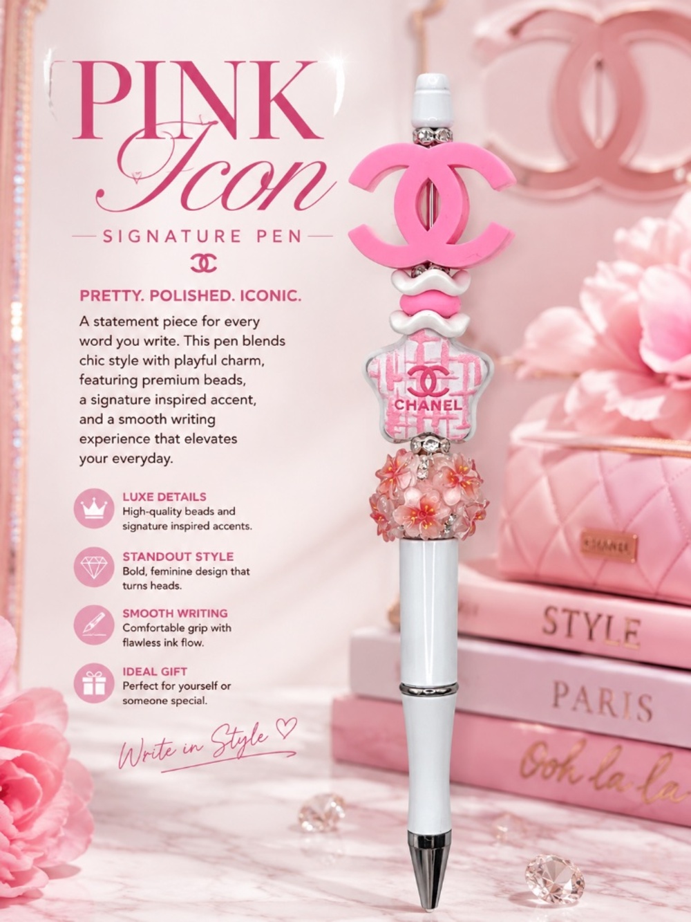 Petals & Pink Pen